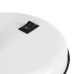 GLOBOSTAR® STUDENT 01531 Μοντέρνο Επιτραπέζιο Φωτιστικό Πορτατίφ με Ντουί 1 x E27 AC 220-240V IP20 - Λευκό & Μαύρο - Μ12 x Π12 x Υ32cm - Image 8