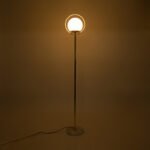 GLOBOSTAR® VERSAILLES 01541 Μοντέρνο Επιδαπέδιο Φωτιστικό με Ντουί 1 x E27 AC 220-240V IP20 - Χρυσό & Λευκό - Μ25 x Π25 x Υ150cm - Image 3