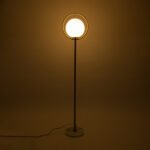 GLOBOSTAR® VERSAILLES 01543 Μοντέρνο Επιδαπέδιο Φωτιστικό με Ντουί 1 x E27 AC 220-240V IP20 - Χρυσό & Λευκό - Μ35 x Π35 x Υ170cm - Image 3