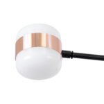 GLOBOSTAR® ORNATE 01553 Μοντέρνο Φωτιστικό Οροφής LED 104W 8320lm 360° AC 220-240V IP20 Φυσικό Λευκό 4500K - Lumileds SMD Chip - Μαύρο & Χάλκινο - Μ65 x Π65 x Υ70cm - 2 Χρόνια Εγγύηση - Image 10