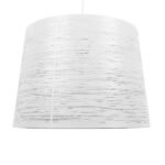 GLOBOSTAR® ACCADEMIA 01557 Μοντέρνο Κρεμαστό Φωτιστικό Οροφής με Ντουί 1 x E27 AC 220-240V IP20 - Λευκό - Μ35 x Π35 x Υ25cm - Image 3