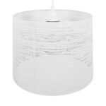 GLOBOSTAR® ACCADEMIA 01557 Μοντέρνο Κρεμαστό Φωτιστικό Οροφής με Ντουί 1 x E27 AC 220-240V IP20 - Λευκό - Μ35 x Π35 x Υ25cm - Image 4