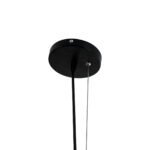 GLOBOSTAR® LILY 01559 Vintage Κρεμαστό Φωτιστικό Οροφής με Ντουί 1 x E27 AC 220-240V IP20 - Μαύρο & Λευκό - Μ25 x Π25 x Υ61cm - Image 9