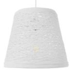 GLOBOSTAR® PLAYROOM 01562 Vintage Κρεμαστό Φωτιστικό Οροφής με Ντουί 1 x E27 AC 220-240V IP20 - Λευκό - Μ32 x Π32 x Υ27cm - Image 3