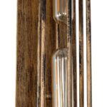 GLOBOSTAR® BESPOKE 01568 Vintage Φωτιστικό Τοίχου - Απλίκα με Ντουί 2 x E27 AC 220-240V IP20 - Χρυσό Εφέ Σκουριάς - Μ10 x Π11 x Υ47cm - Image 6