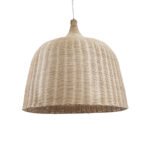 GLOBOSTAR® BAHAMAS 01570 Boho Κρεμαστό Φωτιστικό Οροφής με Ντουί 1 x E27 AC 220-240V IP20 - Μπεζ - Μ90 x Π90 x Y70cm - Image 2