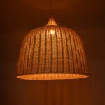 GLOBOSTAR® BAHAMAS 01570 Boho Κρεμαστό Φωτιστικό Οροφής με Ντουί 1 x E27 AC 220-240V IP20 - Μπεζ - Μ90 x Π90 x Y70cm - Image 3