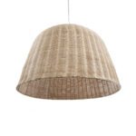 GLOBOSTAR® BAHAMAS 01570 Boho Κρεμαστό Φωτιστικό Οροφής με Ντουί 1 x E27 AC 220-240V IP20 - Μπεζ - Μ90 x Π90 x Y70cm - Image 6