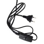 GLOBOSTAR® BARNABY 01573 Μοντέρνο Επιτραπέζιο Φωτιστικό Πορτατίφ με Ντουί 1 x E27 AC 220-240V IP20 - Μαύρο & Μπεζ - Μ15 x Π33 x Υ50cm - Image 9