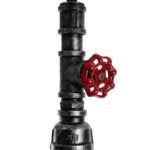 GLOBOSTAR® SPIGOT 01583 Vintage Κρεμαστό Φωτιστικό Οροφής με Ντουί 1 x E27 AC 220-240V IP20 - Ασημί & Κόκκινο - Μ5 x Π5 x Y20cm - Image 9