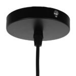 GLOBOSTAR® ACCADEMIA 01584 Μοντέρνο Κρεμαστό Φωτιστικό Οροφής με Ντουί 1 x E27 AC 220-240V IP20 - Μαύρο & Χρυσό - Μ35 x Π35 x Y25cm - Image 9