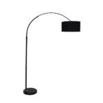 GLOBOSTAR® IMPERIAL 01587 Μοντέρνο Επιδαπέδιο Φωτιστικό με Ντουί 1 x E27 AC 220-240V IP20 - Μαύρο - Μ38 x Π38 x Υ172cm - Image 4