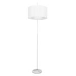 GLOBOSTAR® IMPERIAL 01588 Μοντέρνο Επιδαπέδιο Φωτιστικό με Ντουί 1 x E27 AC 220-240V IP20 - Λευκό - Μ38 x Π38 x Υ172cm - Image 3