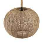 GLOBOSTAR® MANDALA 01593 Vintage Κρεμαστό Φωτιστικό Οροφής με Ντουί 1 x E27 AC 220-240V IP20 - Μπεζ - Μ60 x Π60 x Υ45cm - Image 4