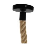 GLOBOSTAR® MANDALA 01593 Vintage Κρεμαστό Φωτιστικό Οροφής με Ντουί 1 x E27 AC 220-240V IP20 - Μπεζ - Μ60 x Π60 x Υ45cm - Image 7