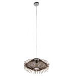 GLOBOSTAR® SASSO 01602 Boho Κρεμαστό Φωτιστικό Οροφής με Ντουί 1 x E27 AC 220-240V IP20 - Καφέ - Μ50 x Π50 x Y23cm - Image 2