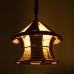 GLOBOSTAR® SOLITARIO 01606 Boho Κρεμαστό Φωτιστικό Οροφής με Ντουί 1 x E27 AC 220-240V IP20 - Μπεζ - Μ36 x Π36 x Y30cm - Image 3