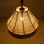 GLOBOSTAR® DOGMA 01609 Boho Κρεμαστό Φωτιστικό Οροφής με Ντουί 1 x E27 AC 220-240V IP20 - Μπεζ - Μ38 x Π38 x Υ28cm - Image 12