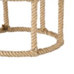 GLOBOSTAR® YUBA 01612 Boho Κρεμαστό Φωτιστικό Οροφής με Ντουί 1 x E27 AC 220-240V IP20 - Μπεζ - Μ22 x Π22 x Y40cm - Image 8