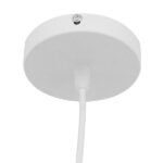 GLOBOSTAR® KAIRI 01619 Μοντέρνο Κρεμαστό Φωτιστικό Οροφής με Ντουί 1 x E27 AC 220-240V IP20 - Λευκό - Μ38 x Π38 x Υ39cm - Image 7