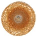 GLOBOSTAR® SAN TROPEZ 01626 Boho Κρεμαστό Φωτιστικό Οροφής με Ντουί 1 x E27 AC 220-240V IP20 - Μπεζ - Μ38 x Π38 x Υ22cm - Image 8