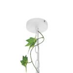 GLOBOSTAR® NEST 01641 Vintage Κρεμαστό Φωτιστικό Οροφής με Ντουί 1 x E27 AC 220-240V IP20 - Λευκό & Πράσινο - Μ48 x Π38 x Y40cm - Image 10