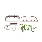 GLOBOSTAR® NEST 01645 Vintage Κρεμαστό Φωτιστικό Οροφής με Ντουί 2 x E27 AC 220-240V IP20 - Χάλκινο & Πράσινο - Μ76 x Π36 x Y37cm - Image 13