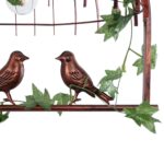 GLOBOSTAR® NEST 01645 Vintage Κρεμαστό Φωτιστικό Οροφής με Ντουί 2 x E27 AC 220-240V IP20 - Χάλκινο & Πράσινο - Μ76 x Π36 x Y37cm - Image 9