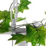 GLOBOSTAR® NEST 01647 Vintage Κρεμαστό Φωτιστικό Οροφής με Ντουί 3 x E27 AC 220-240V IP20 - Λευκό & Πράσινο - Μ86 x Π38 x Y37cm - Image 6