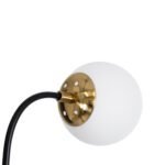 GLOBOSTAR® STARDUST 01649 Vintage Φωτιστικό Οροφής με Ντουί 8 x E27 AC 220-240V IP20 - Μαύρο & Χρυσό - Μ75 x Π75 x Υ100cm - Image 10