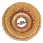 GLOBOSTAR® MALDIVES 01657 Boho Κρεμαστό Φωτιστικό Οροφής με Ντουί 1 x E27 AC 220-240V IP20 - Μπεζ - Μ56 x Π56 x Υ54cm - Image 8