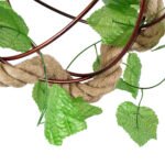 GLOBOSTAR® BRADLEY 01660 Vintage Κρεμαστό Φωτιστικό Οροφής με Ντουί 1 x E27 AC 220-240V IP20 - Πολύχρωμο - Μ33 x Π33 x Y33cm - Image 10