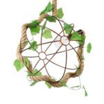 GLOBOSTAR® BRADLEY 01661 Vintage Κρεμαστό Φωτιστικό Οροφής με Ντουί 1 x E27 AC 220-240V IP20 - Πολύχρωμο - Μ42 x Π42 x Y42cm