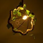 GLOBOSTAR® BRADLEY 01661 Vintage Κρεμαστό Φωτιστικό Οροφής με Ντουί 1 x E27 AC 220-240V IP20 - Πολύχρωμο - Μ42 x Π42 x Y42cm - Image 3