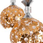 GLOBOSTAR® BOUQUET 01670 Μοντέρνο Κρεμαστό Φωτιστικό Οροφής με Ντουί 3 x E27 AC 220-240V IP20 - Πολύχρωμο - Μ46 x Π46 x Y23cm - Image 7