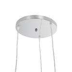 GLOBOSTAR® BOUQUET 01670 Μοντέρνο Κρεμαστό Φωτιστικό Οροφής με Ντουί 3 x E27 AC 220-240V IP20 - Πολύχρωμο - Μ46 x Π46 x Y23cm - Image 9