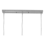 GLOBOSTAR® BOUQUET 01671 Μοντέρνο Κρεμαστό Φωτιστικό Οροφής με Ντουί 3 x E27 AC 220-240V IP20 - Πολύχρωμο - Μ64 x Π18 x Υ24cm - Image 8