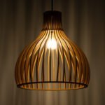 GLOBOSTAR® SCANDINAVIA 01697 Boho Κρεμαστό Φωτιστικό Οροφής με Ντουί 1 x E27 AC 220-240V IP20 - Μπεζ - Μ35 x Π35 x Υ35cm - Image 3