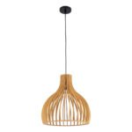 GLOBOSTAR® SCANDINAVIA 01697 Boho Κρεμαστό Φωτιστικό Οροφής με Ντουί 1 x E27 AC 220-240V IP20 - Μπεζ - Μ35 x Π35 x Υ35cm - Image 4