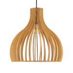 GLOBOSTAR® SCANDINAVIA 01697 Boho Κρεμαστό Φωτιστικό Οροφής με Ντουί 1 x E27 AC 220-240V IP20 - Μπεζ - Μ35 x Π35 x Υ35cm - Image 5