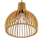 GLOBOSTAR® SCANDINAVIA 01697 Boho Κρεμαστό Φωτιστικό Οροφής με Ντουί 1 x E27 AC 220-240V IP20 - Μπεζ - Μ35 x Π35 x Υ35cm - Image 6
