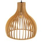GLOBOSTAR® SCANDINAVIA 01697 Boho Κρεμαστό Φωτιστικό Οροφής με Ντουί 1 x E27 AC 220-240V IP20 - Μπεζ - Μ35 x Π35 x Υ35cm - Image 7