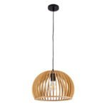 GLOBOSTAR® SCANDINAVIA 01698 Boho Κρεμαστό Φωτιστικό Οροφής με Ντουί 1 x E27 AC 220-240V IP20 - Μπεζ - Μ33 x Π33 x Υ20cm - Image 4