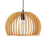 GLOBOSTAR® SCANDINAVIA 01698 Boho Κρεμαστό Φωτιστικό Οροφής με Ντουί 1 x E27 AC 220-240V IP20 - Μπεζ - Μ33 x Π33 x Υ20cm - Image 5