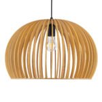 GLOBOSTAR® SCANDINAVIA 01699 Boho Κρεμαστό Φωτιστικό Οροφής με Ντουί 1 x E27 AC 220-240V IP20 - Μπεζ - Μ44 x Π44 x Υ28cm - Image 5