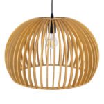 GLOBOSTAR® SCANDINAVIA 01699 Boho Κρεμαστό Φωτιστικό Οροφής με Ντουί 1 x E27 AC 220-240V IP20 - Μπεζ - Μ44 x Π44 x Υ28cm - Image 7