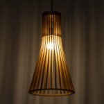 GLOBOSTAR® SCANDINAVIA 01700 Boho Κρεμαστό Φωτιστικό Οροφής με Ντουί 1 x E27 AC 220-240V IP20 - Μπεζ - Μ25 x Π25 x Υ45cm - Image 3