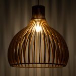 GLOBOSTAR® SCANDINAVIA 01701 Boho Κρεμαστό Φωτιστικό Οροφής με Ντουί 1 x E27 AC 220-240V IP20 - Μπεζ - Μ45 x Π45 x Υ45cm - Image 3