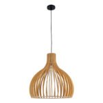 GLOBOSTAR® SCANDINAVIA 01701 Boho Κρεμαστό Φωτιστικό Οροφής με Ντουί 1 x E27 AC 220-240V IP20 - Μπεζ - Μ45 x Π45 x Υ45cm - Image 4