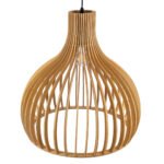 GLOBOSTAR® SCANDINAVIA 01701 Boho Κρεμαστό Φωτιστικό Οροφής με Ντουί 1 x E27 AC 220-240V IP20 - Μπεζ - Μ45 x Π45 x Υ45cm - Image 7